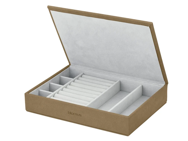 Blomus SAHLA Schmuckaufbewahrungsbox M indian tan 22x15x4cm