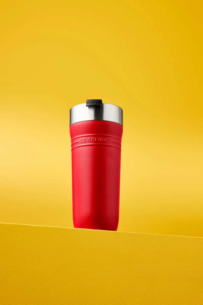 Le Creuset On The Go Thermobecher kirschrot 350ml