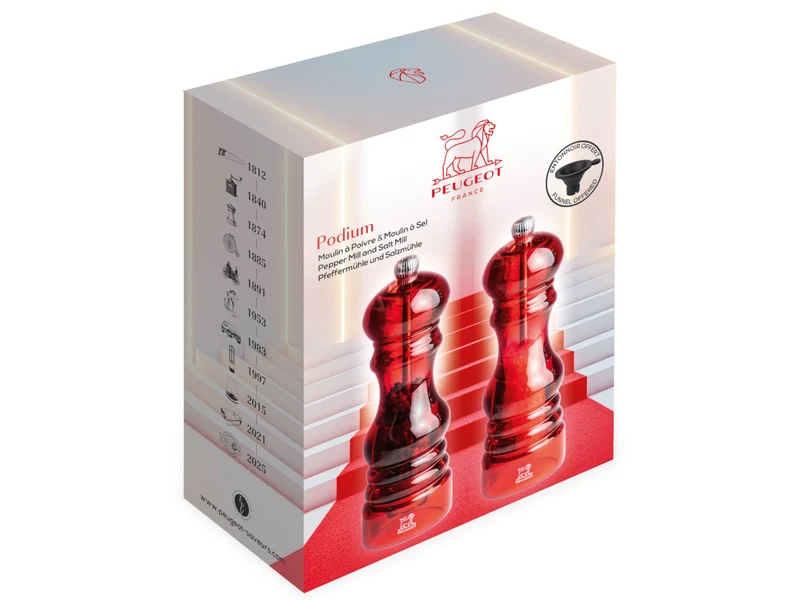 PEUGEOT PODIUM Pfeffermühle & Salzmühle 18cm 2tlg