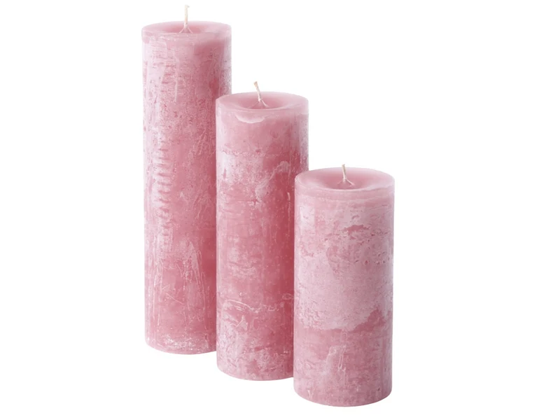 Dekocandle Kronleuchter-Kerze old red Ø 4,4 x 30 cm (1 Stück)