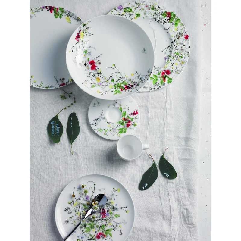 Rosenthal Brillance Fleurs Sauvages Suppentasse 2tlg