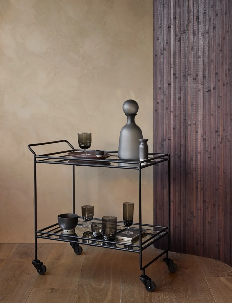 Broste Copenhagen NORDIC BISTRO Trinkglas smoke 0,15 l