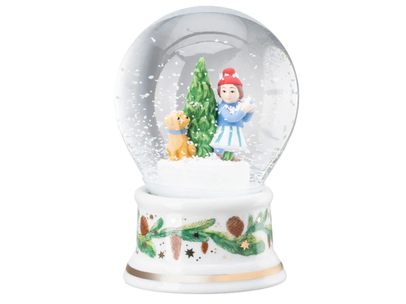 Hutschenreuther Weihnachten limitiert Schneekugel 2025