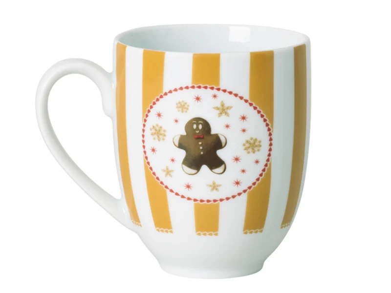 Hutschenreuther Christmas Love beige Becher mit Henkel 0,4l