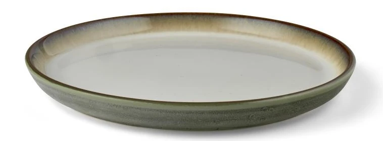 Bitz Frühstücksteller grey / cream 21 cm