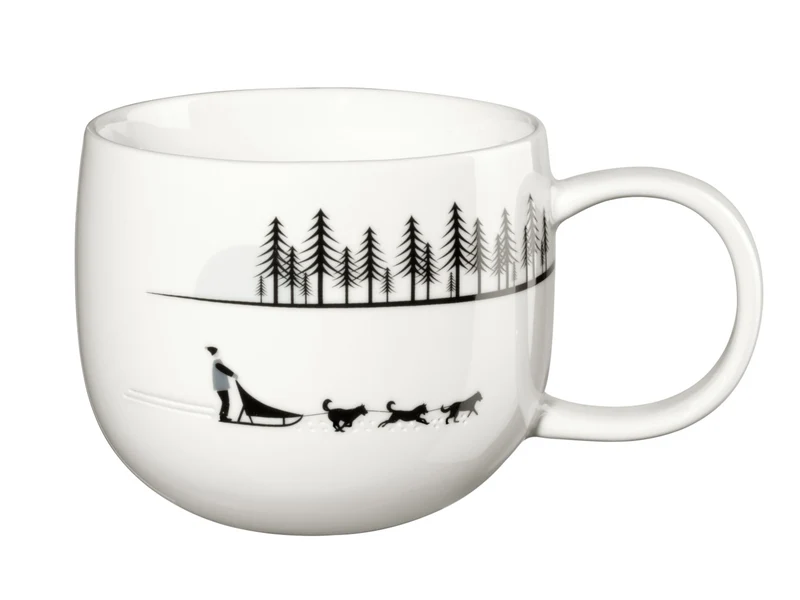 ASA joy Henkelbecher sled dogs 0,4l