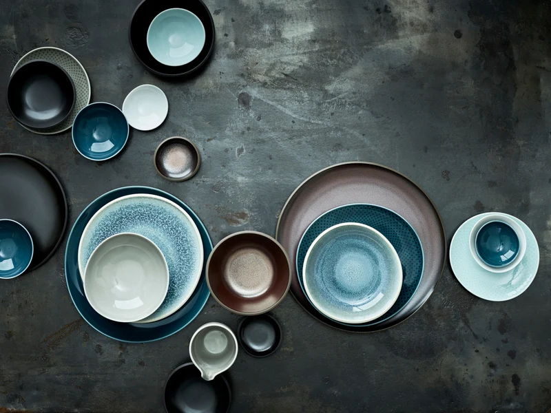 Rosenthal Junto Aquamarine Teller flach 27 cm