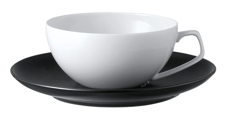 Rosenthal TAC Gropius Black Teetasse 2tlg.