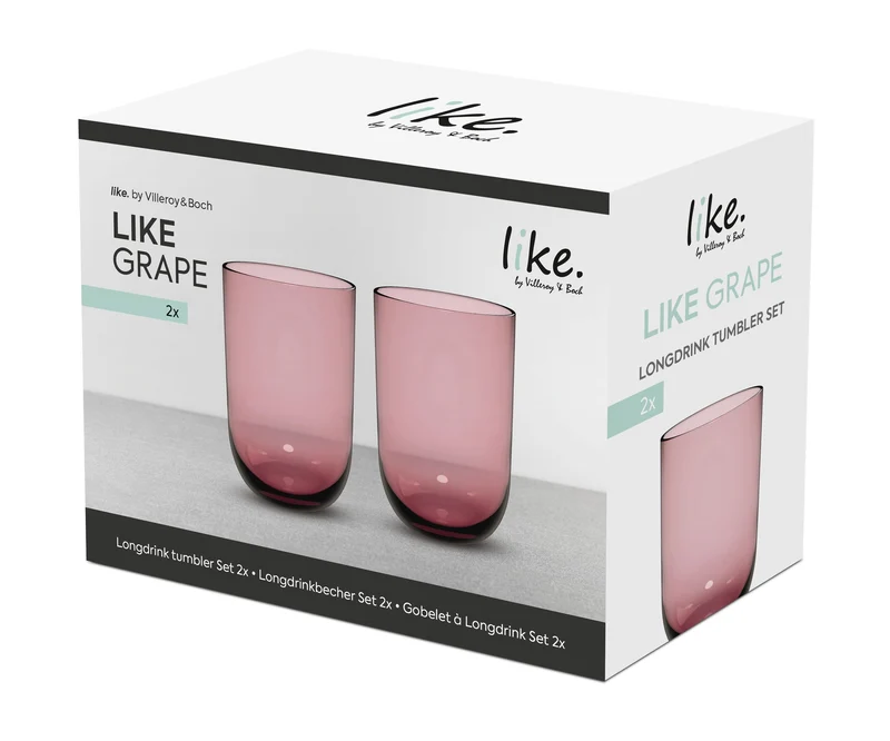 like. by Villeroy & Boch Like Grape Longdrinkbecher Set 2tlg