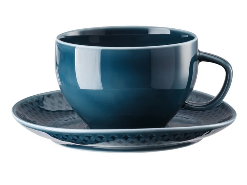Rosenthal Junto Ocean Blue Teetasse mit Untertasse Set2
