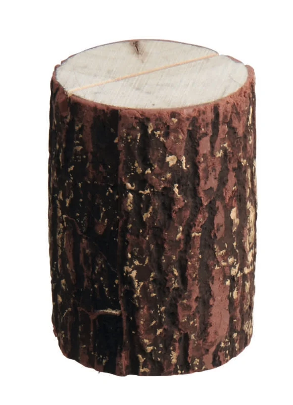 ASA Deko Holzklotz Tischkartenhalter 7 cm