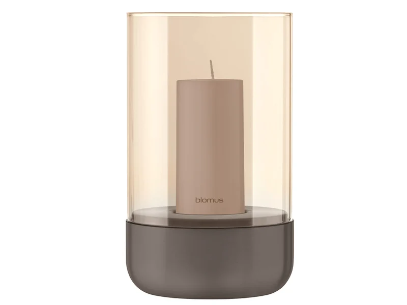 Blomus CALMA Windlicht burned metal M 12cm
