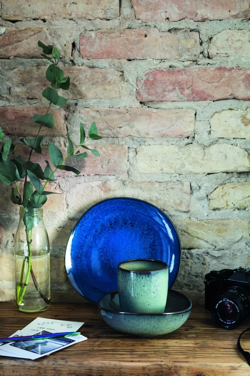 like. by Villeroy & Boch Lave bleu Becher ohne Henkel