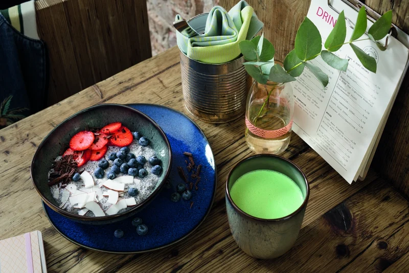 like. by Villeroy & Boch Lave bleu Becher ohne Henkel