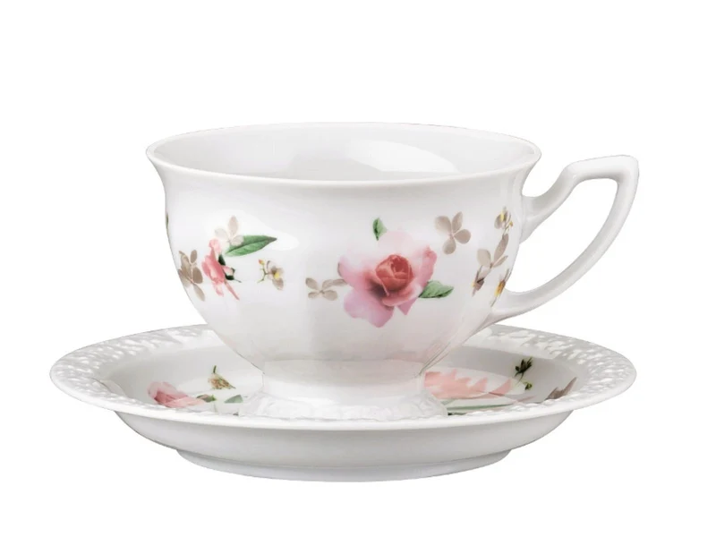 Rosenthal Maria Pink Rose Kaffeetasse 2tlg.