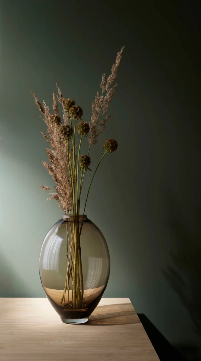 ASA Mara Vase amber 17 cm
