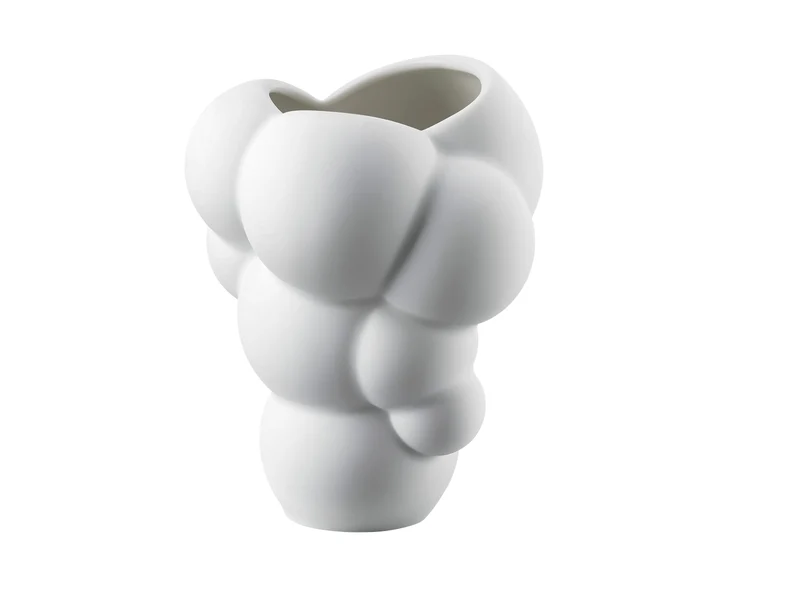Rosenthal Skum weiss matt Miniaturvase 10 cm