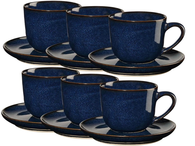 ASA Selection SAISONS Espressotasse m.Untertasse midnight blue Set6