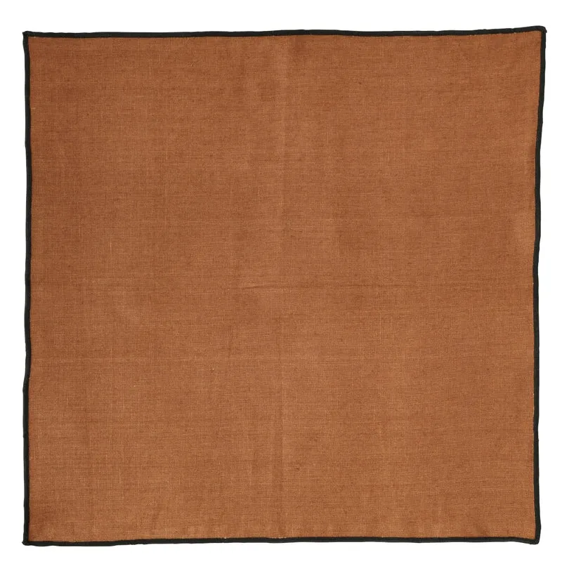 ASA Leinenserviette ginger 45 x 45 cm