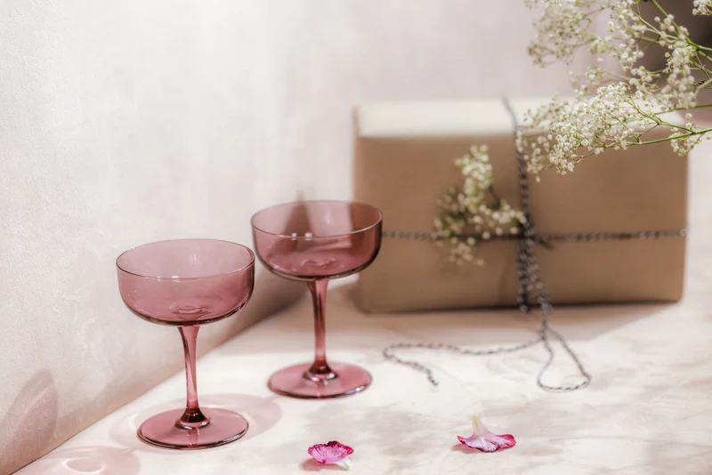 like. by Villeroy & Boch Like Grape Sektschale / Dessertschale Set 2tlg