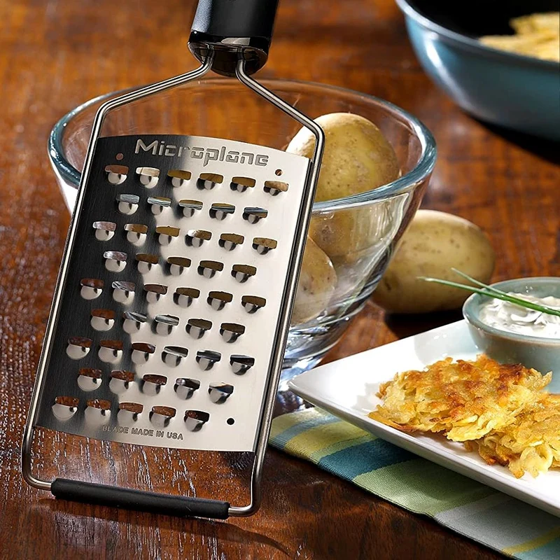 Microplane XL Grob, Schwarz Gourmet Serie
