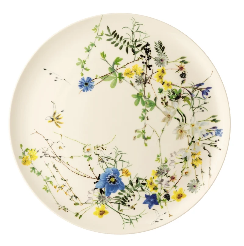 Rosenthal Brillance Fleurs des Alpes Platzteller 32 cm