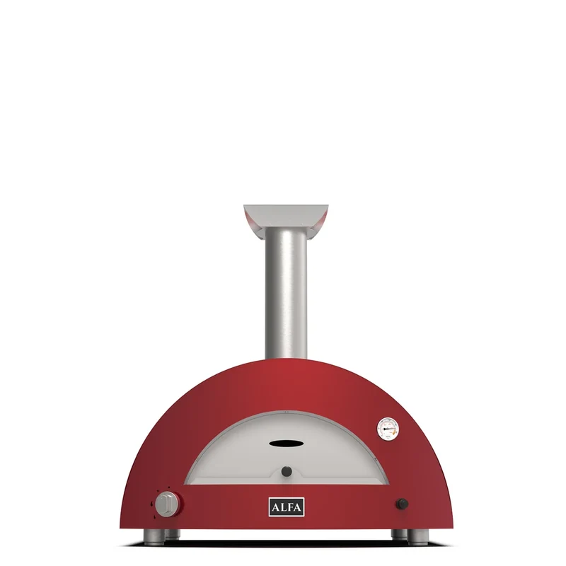 Alfa Forni Moderno 2 Pizze, Gas/Hybrid, Gelb