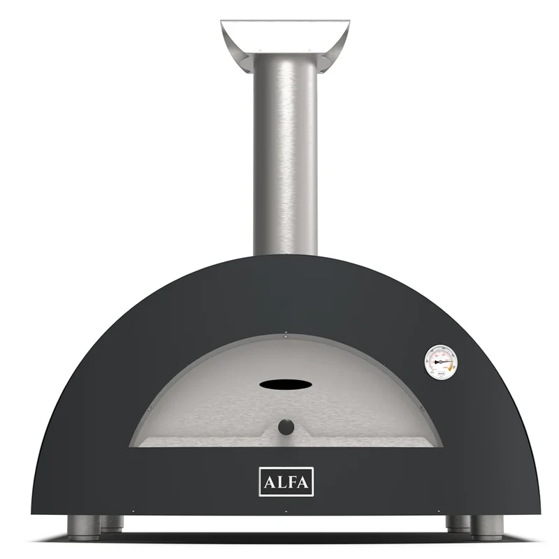 Alfa Forni Moderno 2 Pizze, Gas/Hybrid, Gelb