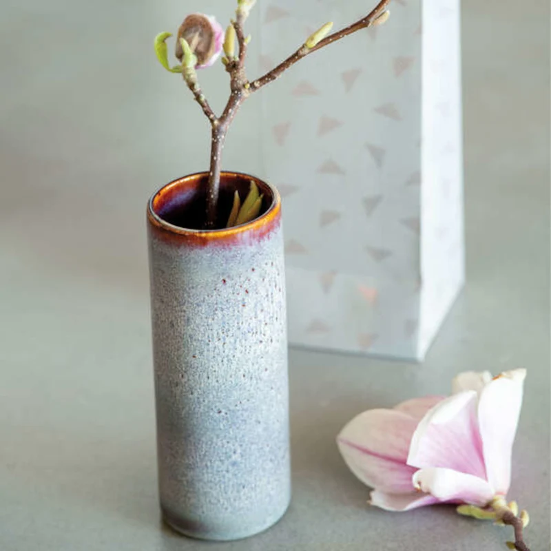 Villeroy & Boch Lave Home Vase Cylinder beige klein 20 cm