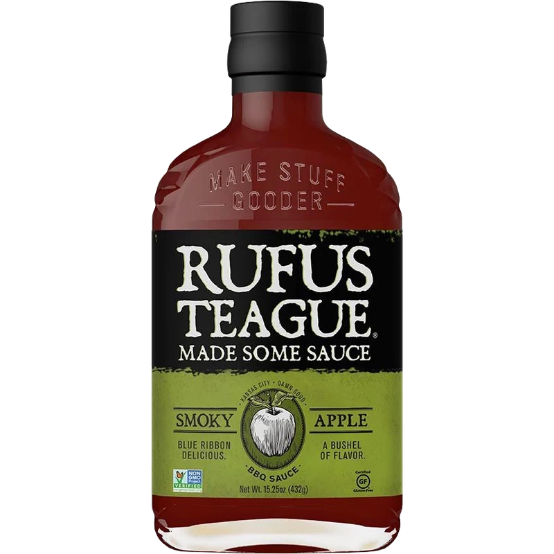 Rufus Teague Smokey Apple BBQ-Sauce, 432g