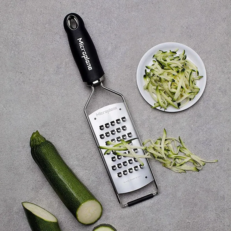 Microplane Sehr Grob, Schwarz Gourmet Serie