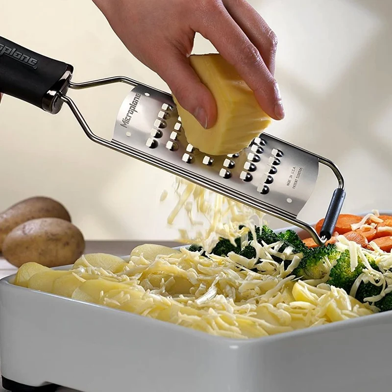 Microplane Sehr Grob, Schwarz Gourmet Serie
