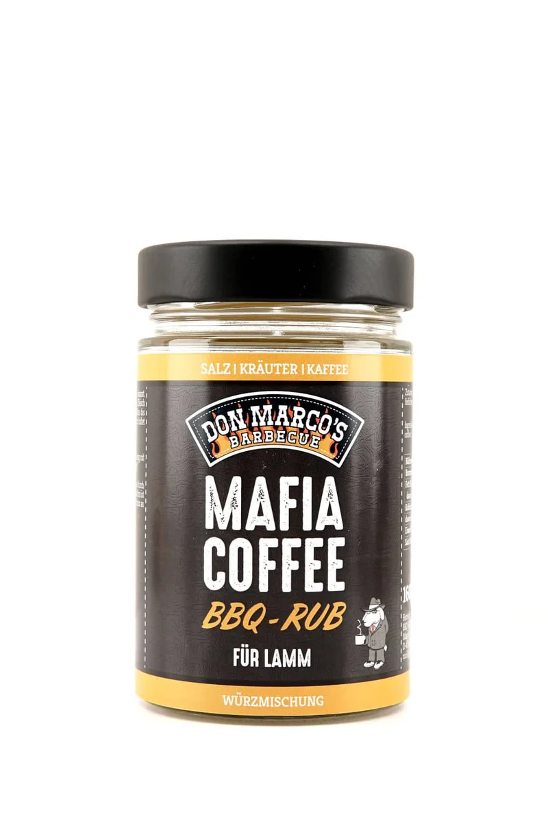 Don Marco´s Mafia Coffee Rub, 160g Glass