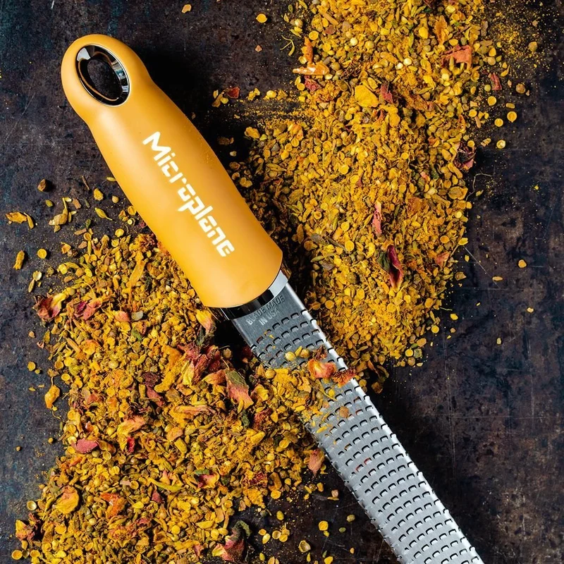 Microplane Premium Zester-Reibe, Senfgelb