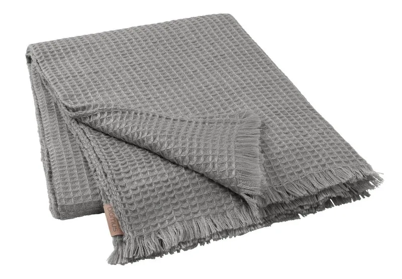 Blomus TOLA Decke pewter 130 x 180 cm
