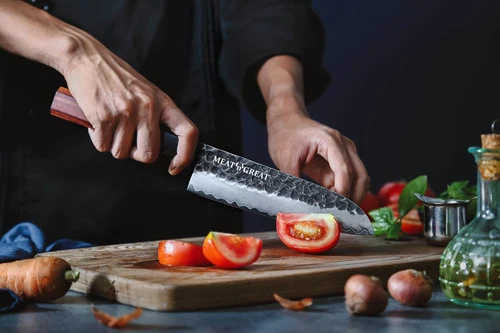 Babossa "Carbonstahl" Santoku