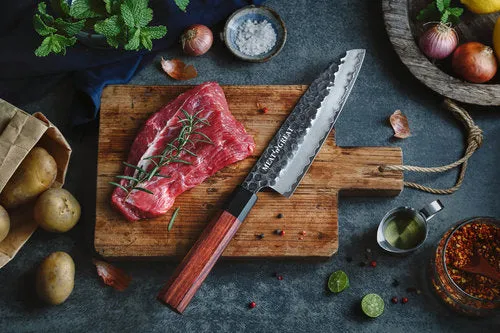 Babossa "Carbonstahl" Santoku