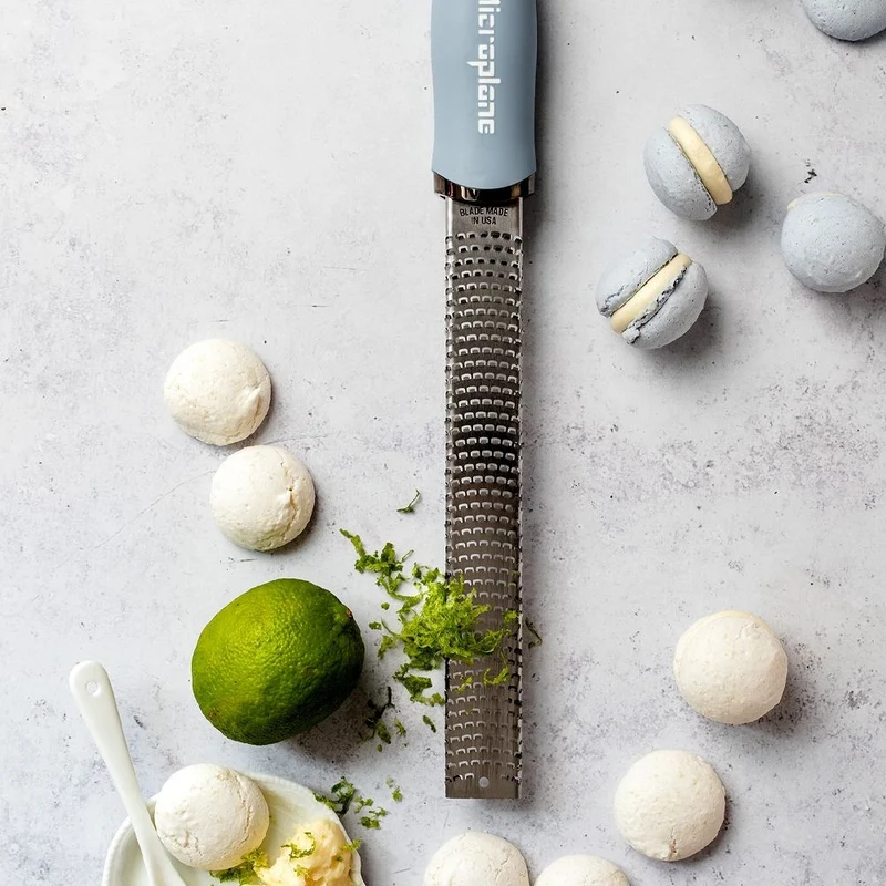 Microplane Premium Zester-Reibe, Küstenblau