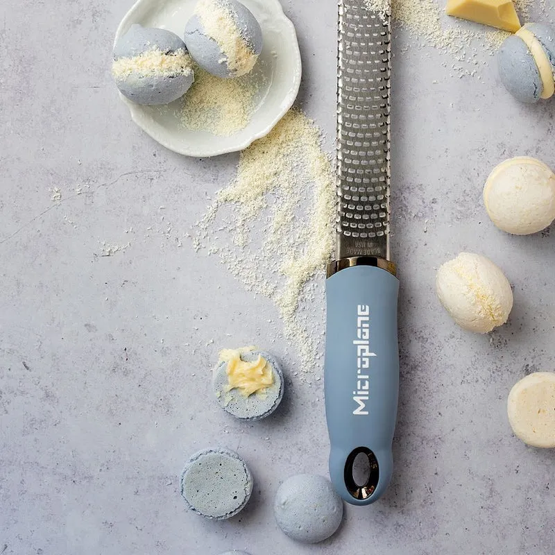 Microplane Premium Zester-Reibe, Küstenblau