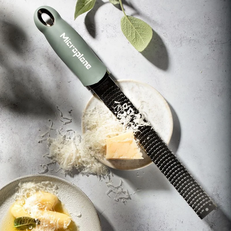 Microplane Premium Zester-Reibe, Eukalyptus Grün