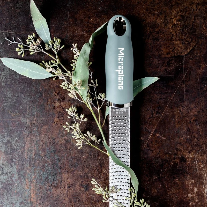 Microplane Premium Zester-Reibe, Eukalyptus Grün