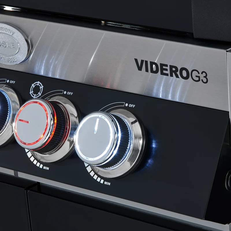 Rösle VIDERO G3 schwarz 50 mbar