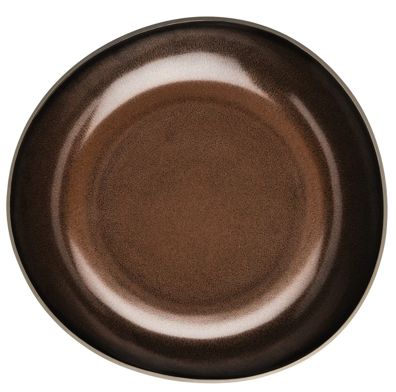 Rosenthal Junto Bronze Teller tief 28 cm