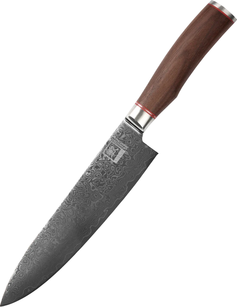 Zayiko Damast Chefmesser, "Kurumi"-Serie