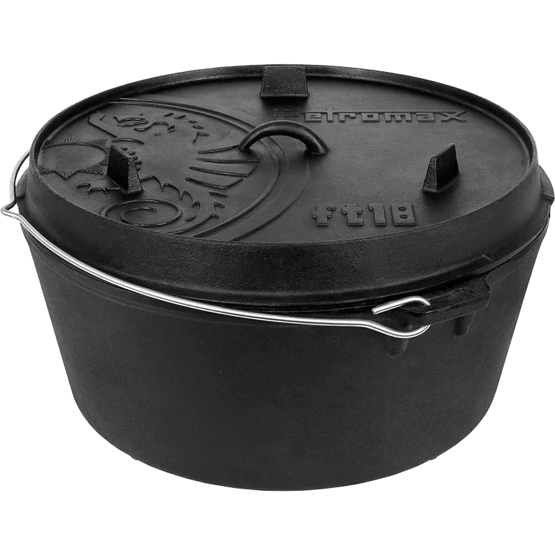 Petromax Dutch Oven ft18, mit Füßen