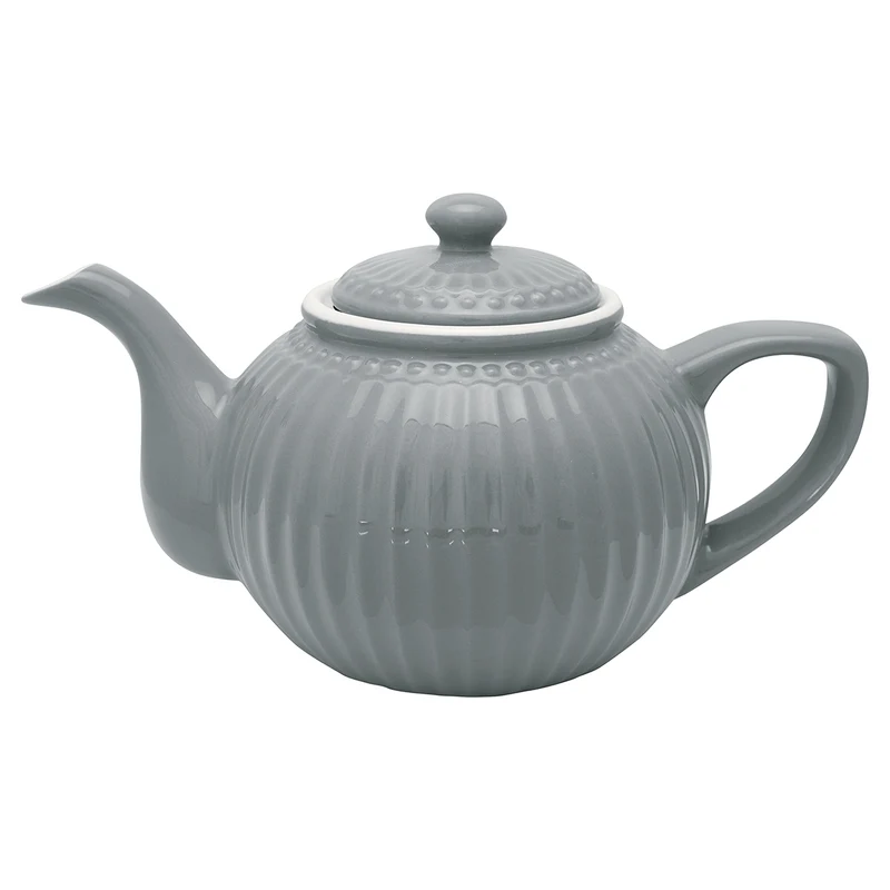 Greengate Alice Teekanne stone grey 1 l