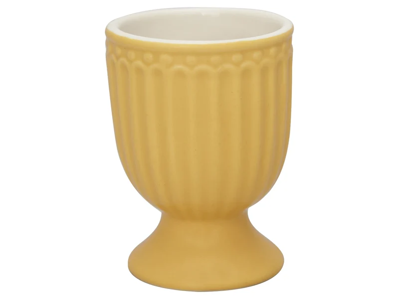 Greengate Alice Eierbecher honey mustard 6,5 cm