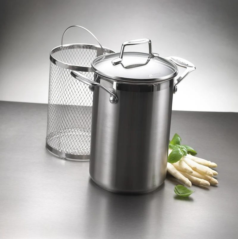 SCANPAN IMPACT Spargel-/Maistopf mit Deckel 4,5 l