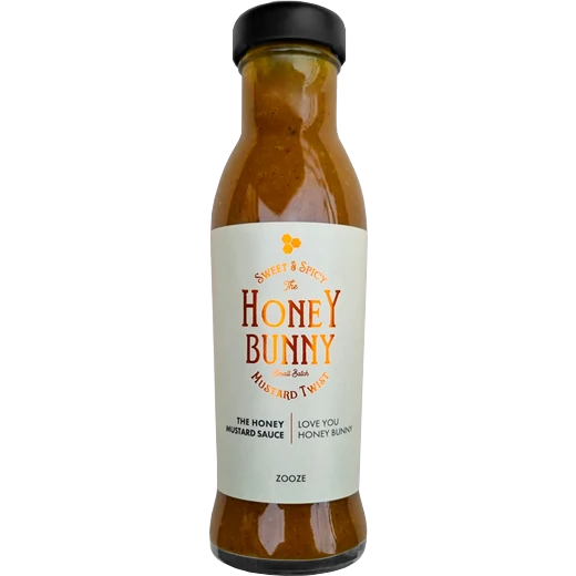 Zooze Honey Bunny Mustard Twist - Honig Senf Sauce, 260ml