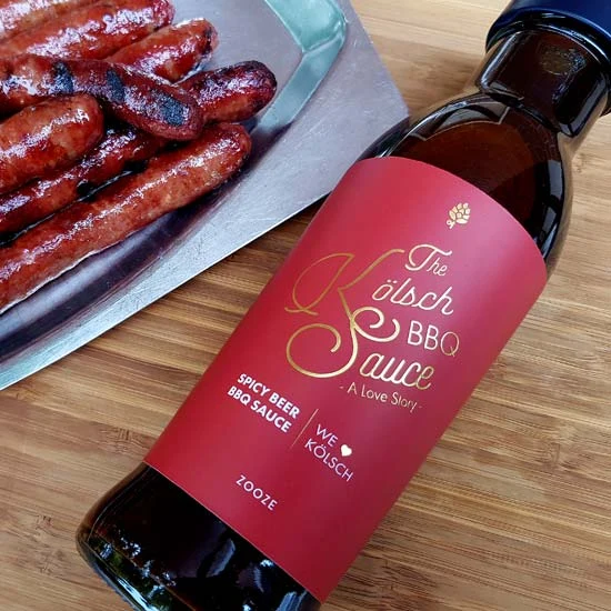 Zooze The Kölsch BBQ Sauce - Beer BBQ Sauce 260ml